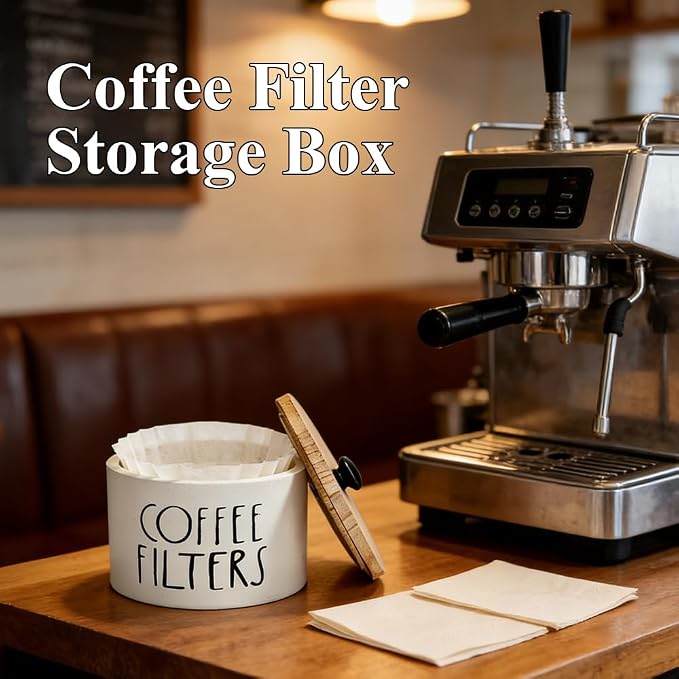 2 Pack White Coffee Filter Holder - Image 5