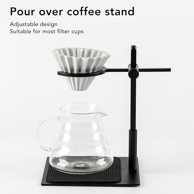 Pour Over Coffee Stand, Coffee Dripper Stand, Pour Over Coffee Maker Set - Image 9