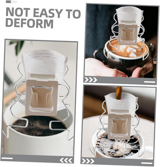 2pcs Stainless Filter Holder Portable Drip Bag Rack - Image 5