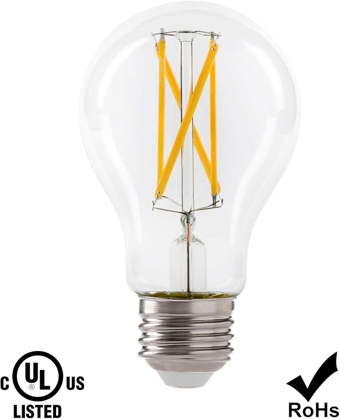 Xtricity LED 8.5W A19 Filament Clear Light Bulb, 60W Equivalent, 800 Lumens - Image 3
