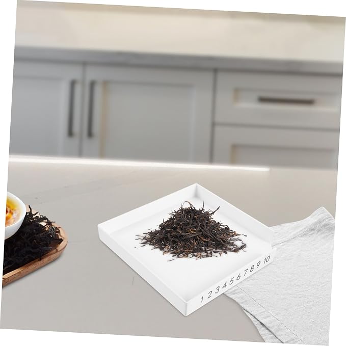 Zerodeko Decorative Tea Evaluating Tray Household Tea Serving Plate Stylish - Image 3