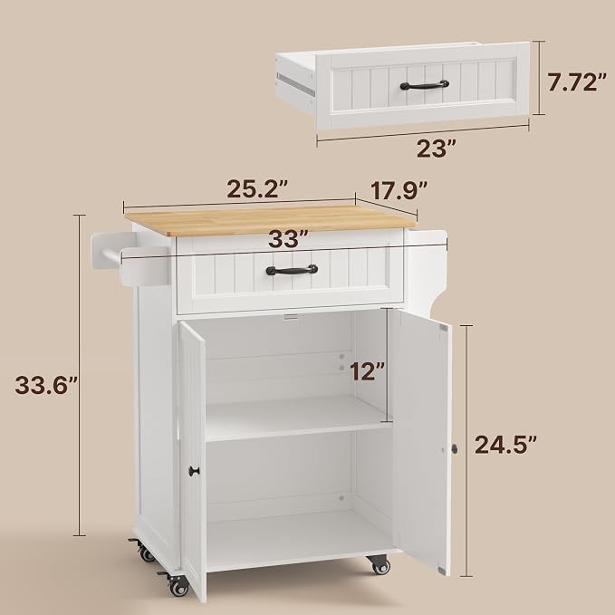 Gizoon Kitchen Island Cart - Image 3