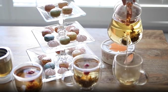 Teabloom Buckingham Palace Teapot & Flowering Tea Gift Set - Image 2