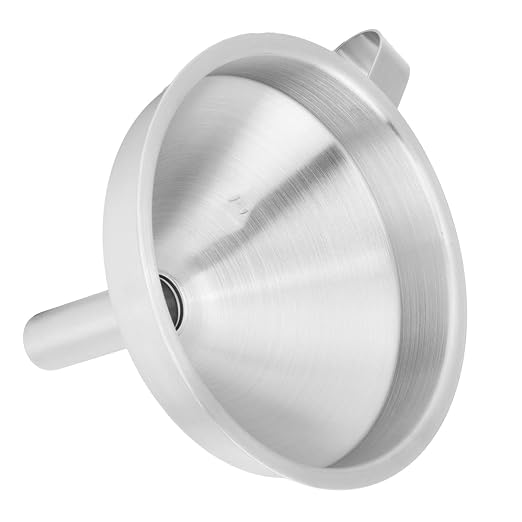 Stainless Steel Filling Funnel, Funnel Filter Cup, Separatory Oil Beer Coffee - Image 8