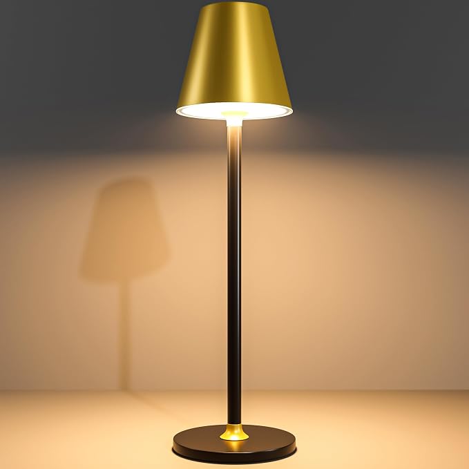 Timjorman 1-Pack Cordless Table Lamps - 5000mAh Rechargeable Battery Operated by Timjorman