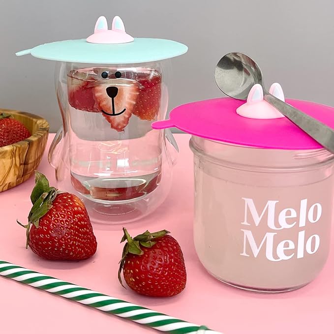Wrapables Silicone Cup Lids, Anti-Dust Airtight Mug Covers - Image 3