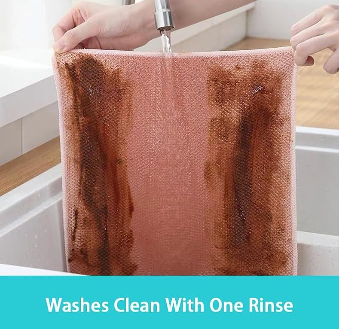 Microfiber Cleaning Cloths 12-Pack – Super Absorbent, Lint-Free Towels - Image 6