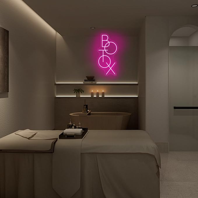 Botox Logo Neon Sign, Botox Filler Led Light, Open Welcome Neon Lights - Image 6