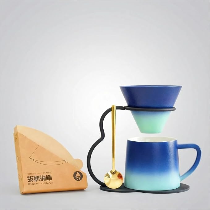 Pour Over Coffee Maker set, Ceramic Coffee Maker - Image 2