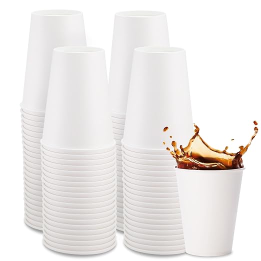 Freshware Coffee Cups 12 oz Disposable Paper Cups by Unknown