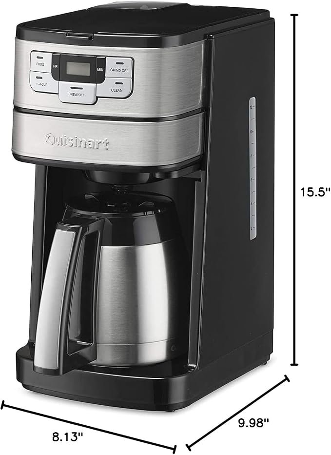 Cuisinart Automatic Grind & Brew 10-Cup Coffee Maker - Image 9