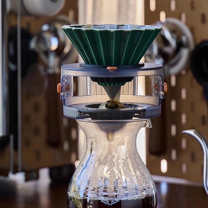 watchget Espresso Cooling Ball Stand & Detachable Pour Over Coffee Dripper - Image 3