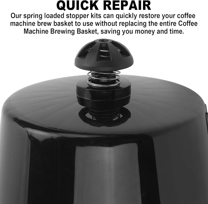 Coffee Brewing Basket Bottom spring loaded stopper kits - Image 3