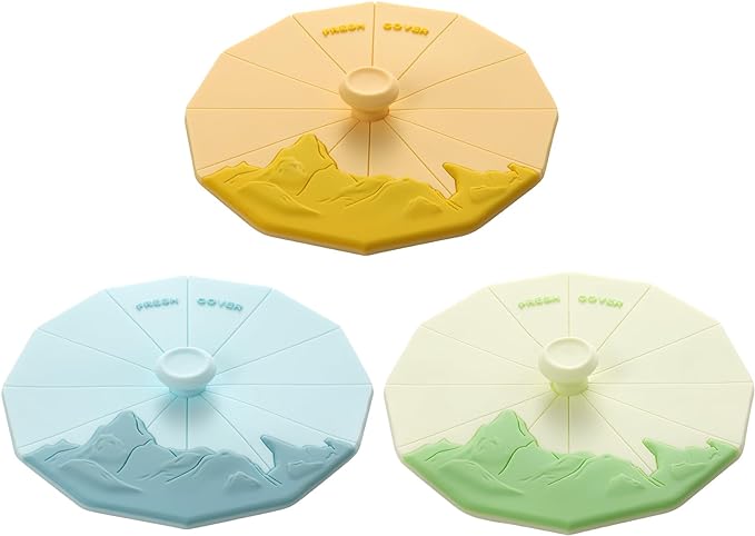 Silicone Cup Covers ， Multicolored Silicone Lids by Keweilian
