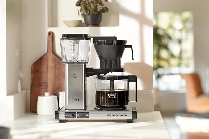 Technivorm Moccamaster 53941 KBGV Select 10-Cup Coffee Maker, Polished Silver - Image 4