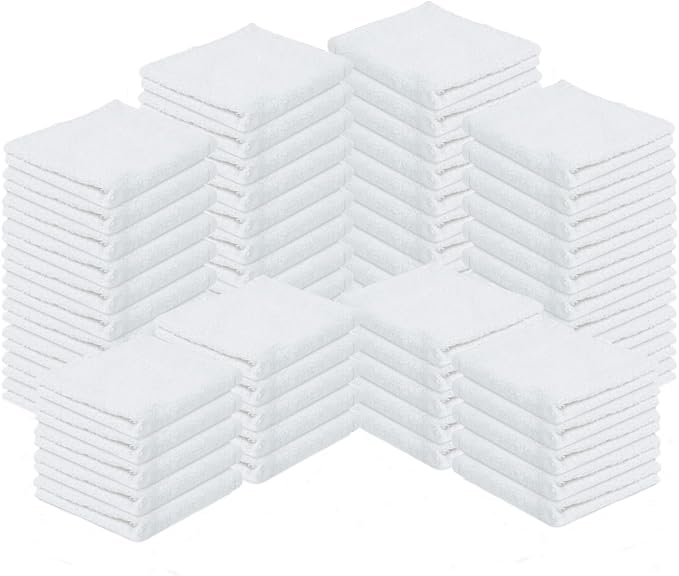 Reed&Pick Terry Bar Mop Towels Size 14"x17" – Absorbent and Durable, Cotton by Unknown