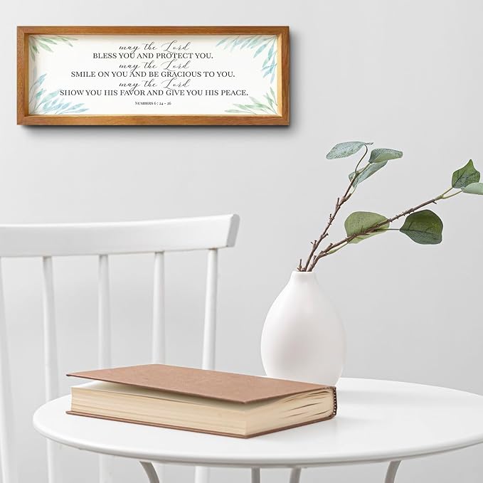Inspirational Christian Rustic Country Motivational Bible Verse Decorative - Image 5
