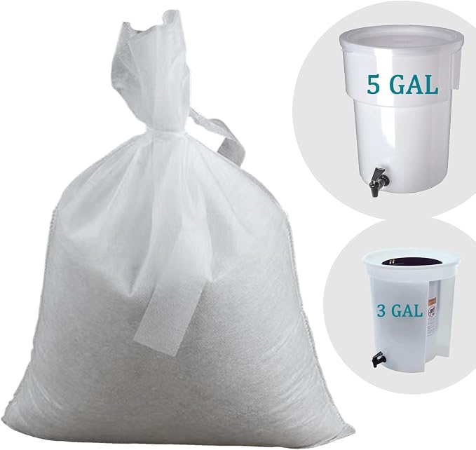 Yzurbu 100pcs 16''x20'' Cold Brew Coffee Filter Bags, No Mess Disposable Filter by Yzurbu
