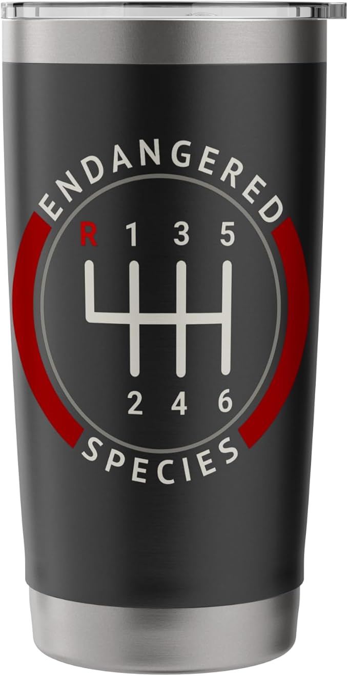 Manual Shift “Endangered Species” Case – Stick Gear Design Stainless Steel - Image 3
