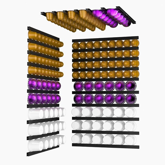 Adhesive Coffee Pod Holder, Coffee Pod Storage by VOMELON