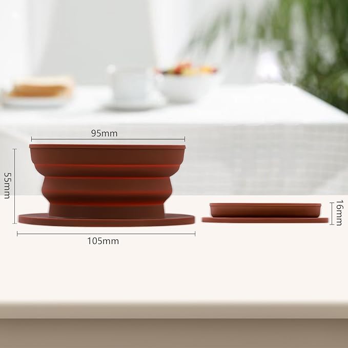 Collapsible Paperless Pour Over Coffee Dripper - Image 6