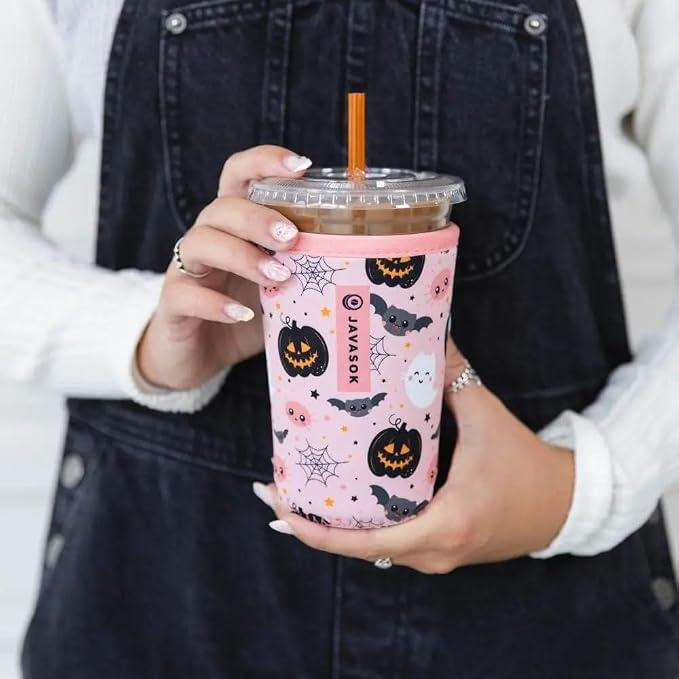 Sok It JavaSok Iced Coffee & Cold Soda Insulated Neoprene Cup Sleeve - Image 3