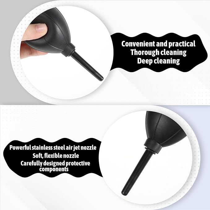 Coffee Grinder Brush, Coffee Grinder Cleaning Brush Set, Long Air Duster and - Image 3