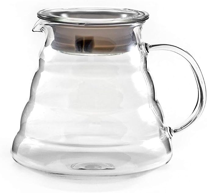 Hiware 600ml Coffee Server, Standard Glass Coffee Carafe, Coffee Pot by HIWARE