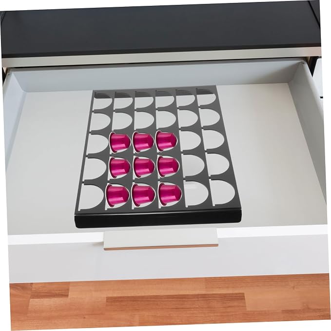Gadpiparty Acrylic Coffee Capsule Holder Rack Slots Organizer - Image 4