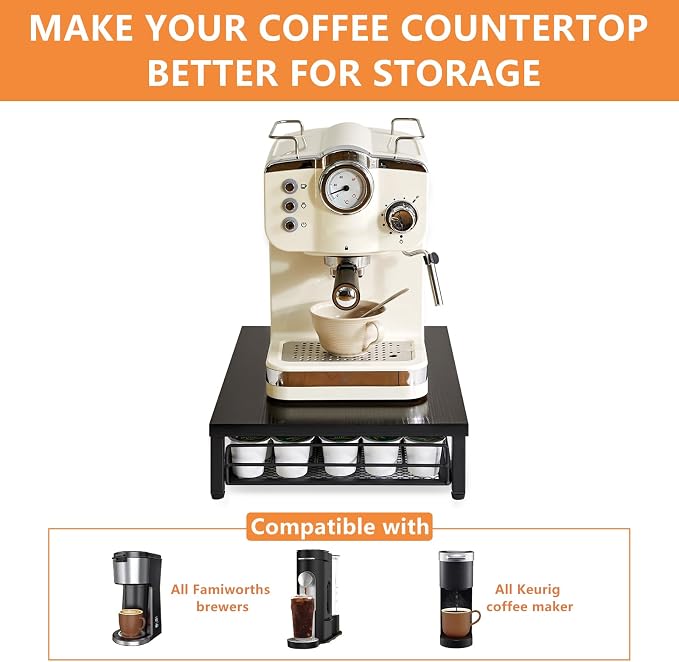 IBUYKE Coffee Pod Drawer Holder - Image 4