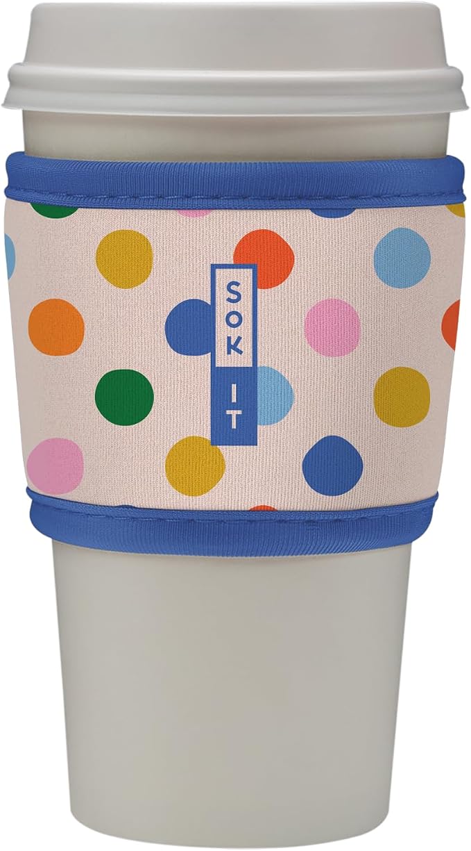 Sok It HotSok Coffee & Tea Reusable Insulated Neoprene Cup Sleeve by SokIt
