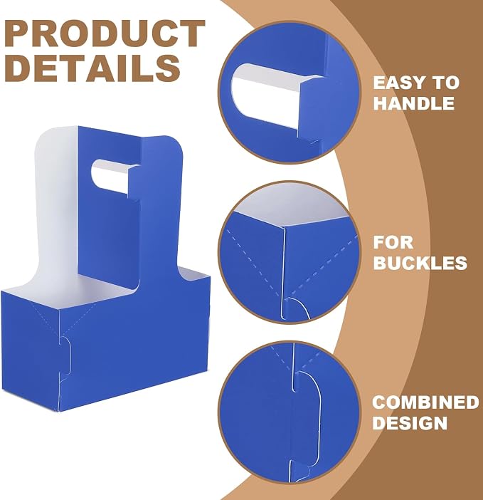 PATIKIL Drink Carrier with Handle - Image 3