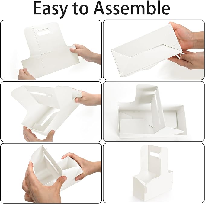 Lawei 50 Pack 2 Cup Drink Carrier - Image 4