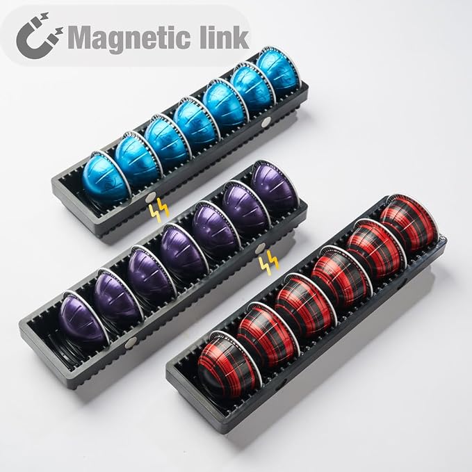 Coffee Pod Drawer Organizer for Nespresso Vertuo Capsule, Coffee Capsule - Image 2