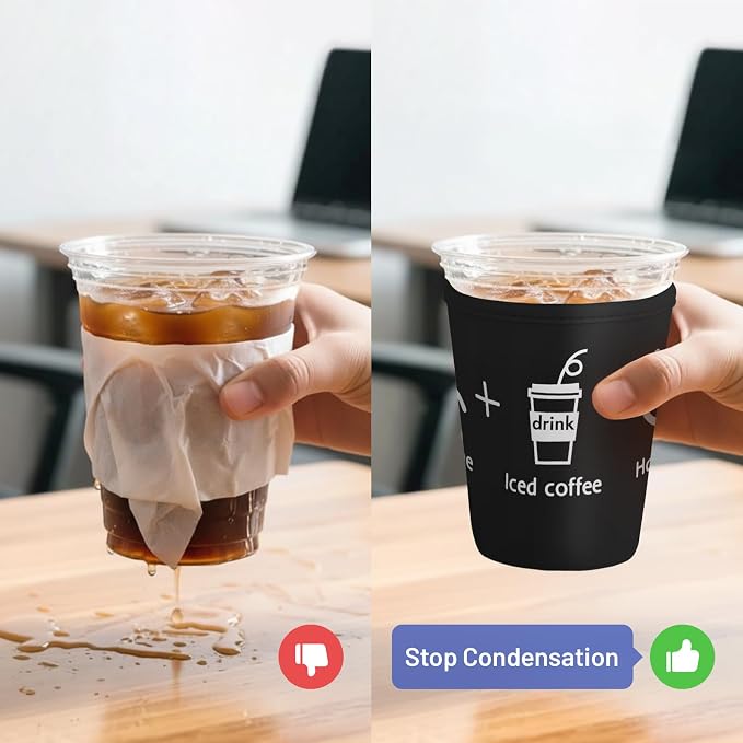 Iced Coffee Sleeve Reusable Cup Sleeves - Image 4