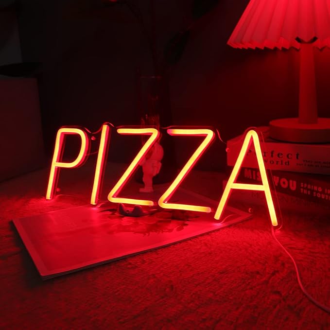 Planzo PIZZA Neon Sign Light for Restaurant Coffee Shop Bar Pub Business Store - Image 4