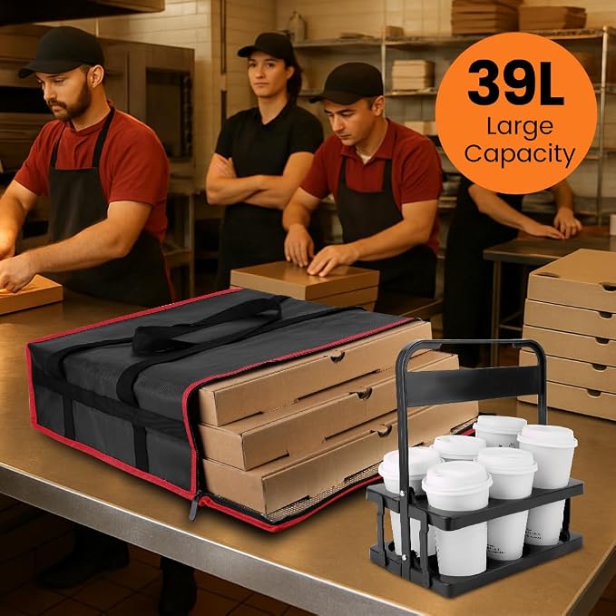 Bodaon Insulated Pizza Delivery Bag - Image 6