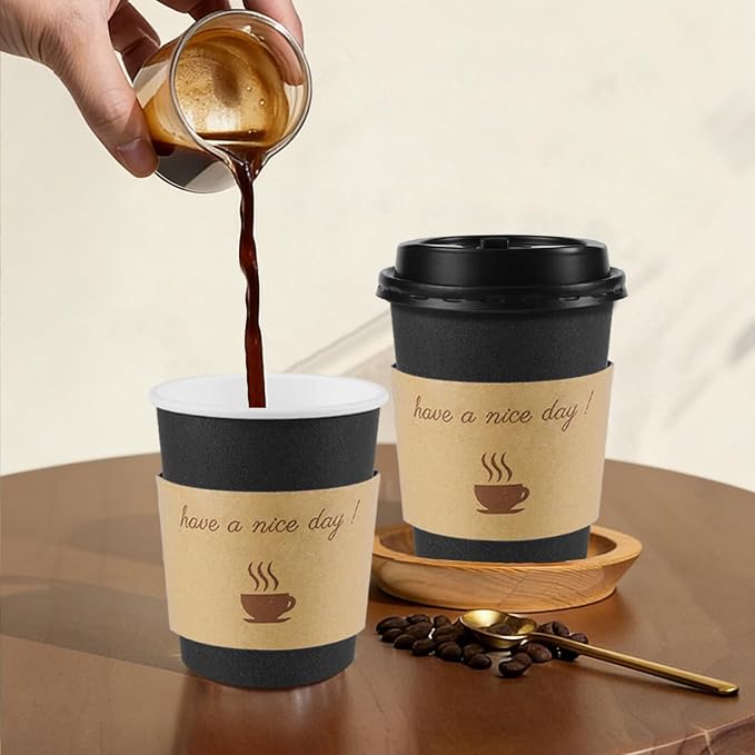 Clawsoff 100 Pack 10 oz Coffee Cups - Image 4