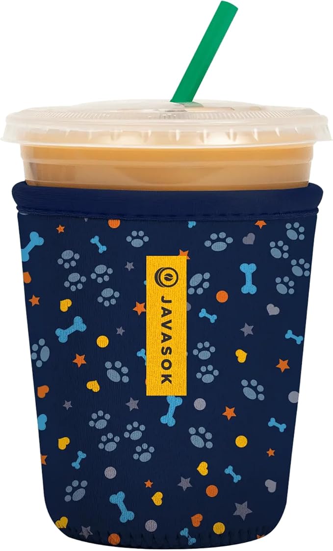 Sok It JavaSok Iced Coffee & Cold Soda Insulated Neoprene Cup Sleeve by SokIt