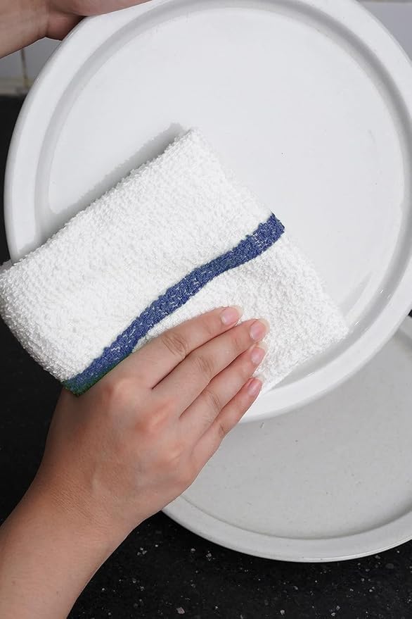 Avalon Towels Bar Towels Size 16"x19" – Absorbent and Durable, Cotton Cleaning - Image 2