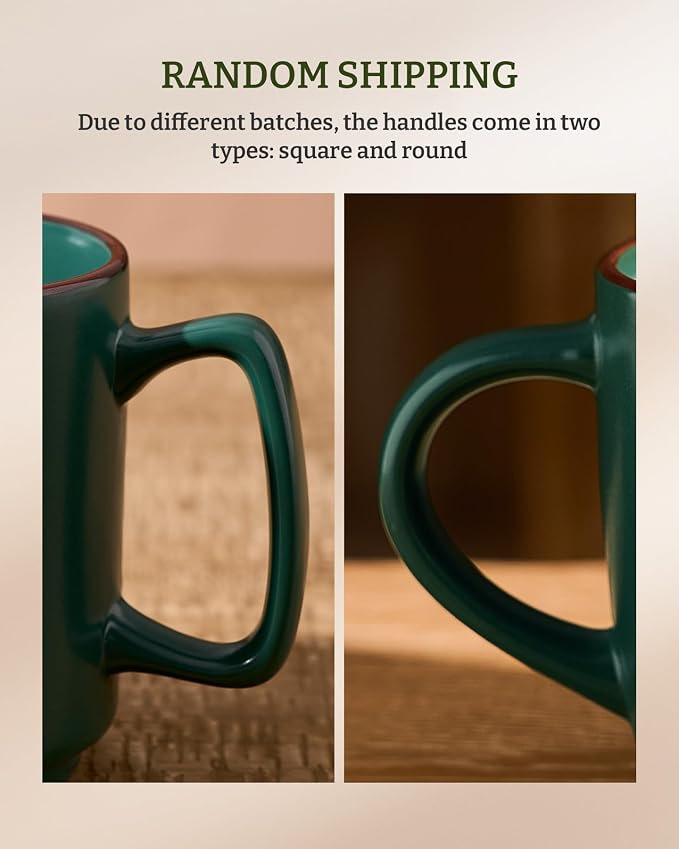 famiware Coffee Mugs Set of 6, Nebula 14oz Coffee Mugs, Ceramic Cup Set - Image 3