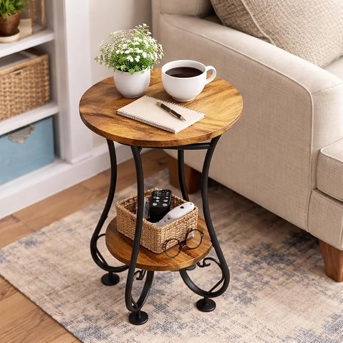 X-cosrack Small Round Side Table - Image 2