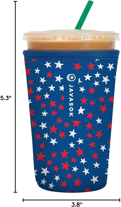 Sok It JavaSok Iced Coffee & Cold Soda Insulated Neoprene Cup Sleeve - Image 6