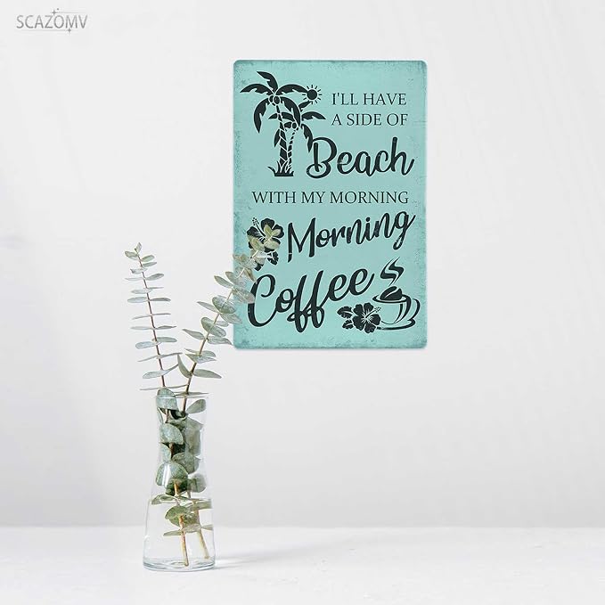 Funny Coastal Metal Sign - Image 5
