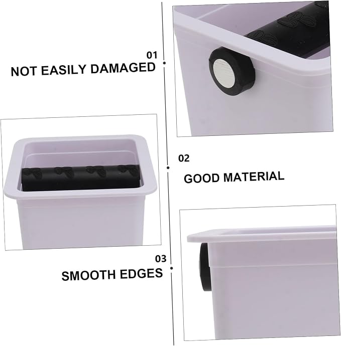 Tofficu Grounds Disposal Box Espresso Knock Ground Box Airtight Coffee - Image 4