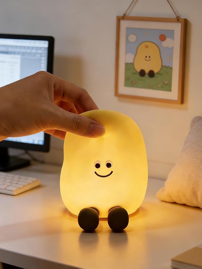 QANYI Squishy Potato Night Light - Image 4