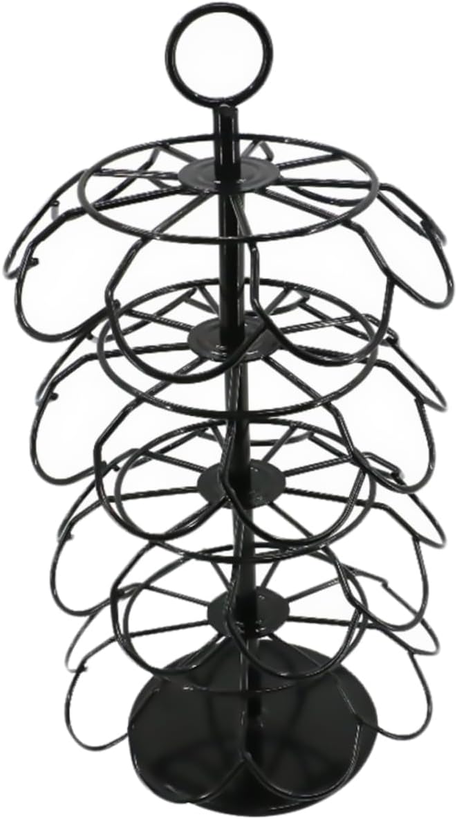 Alipis Coffee Capsule Storage Rack 4-Layer Creative Rotating Organizer by Alipis