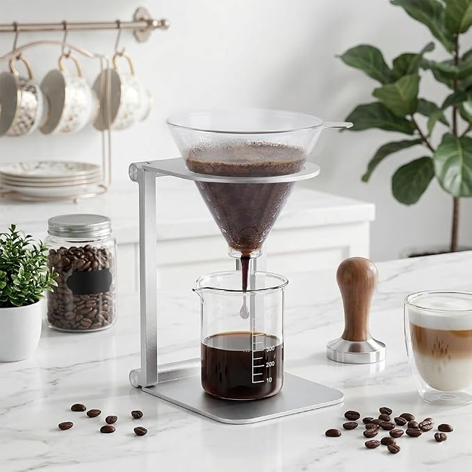 FINGERINSPIRE Compact Size Portable Coffee Stand 4.88x3.27x0.67 inch - Image 4