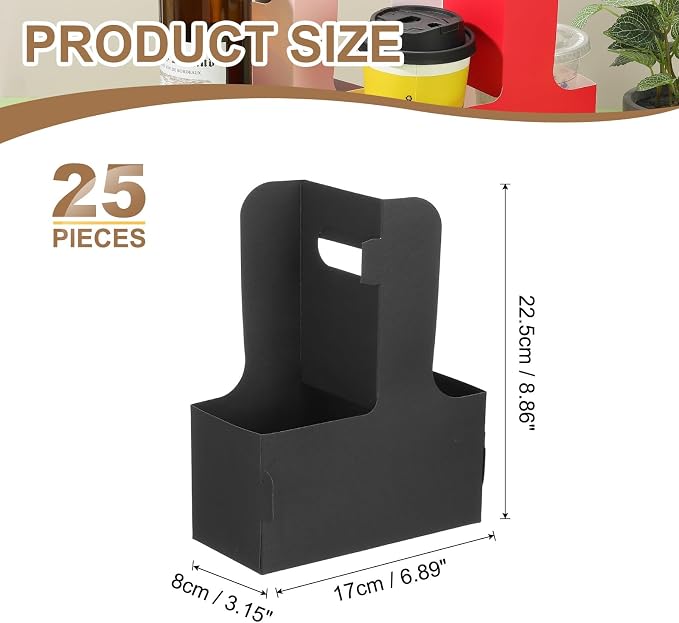 PATIKIL Drink Carrier with Handle - Image 2