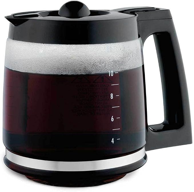 Hamilton Beach Carafe with Black Handle and Lid by HamiltonBeach